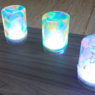 わくわく☆といろランタンづくり