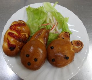 親子de動物パンを作ろう