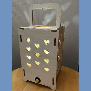親子でLEDランタンを作ろう!