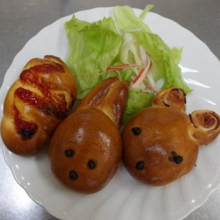 親子de動物パンを作ろう