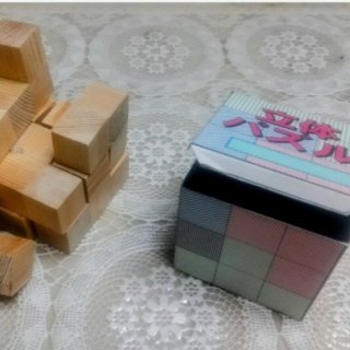 おもしろ工作教室~立体パズルを作ろう!~